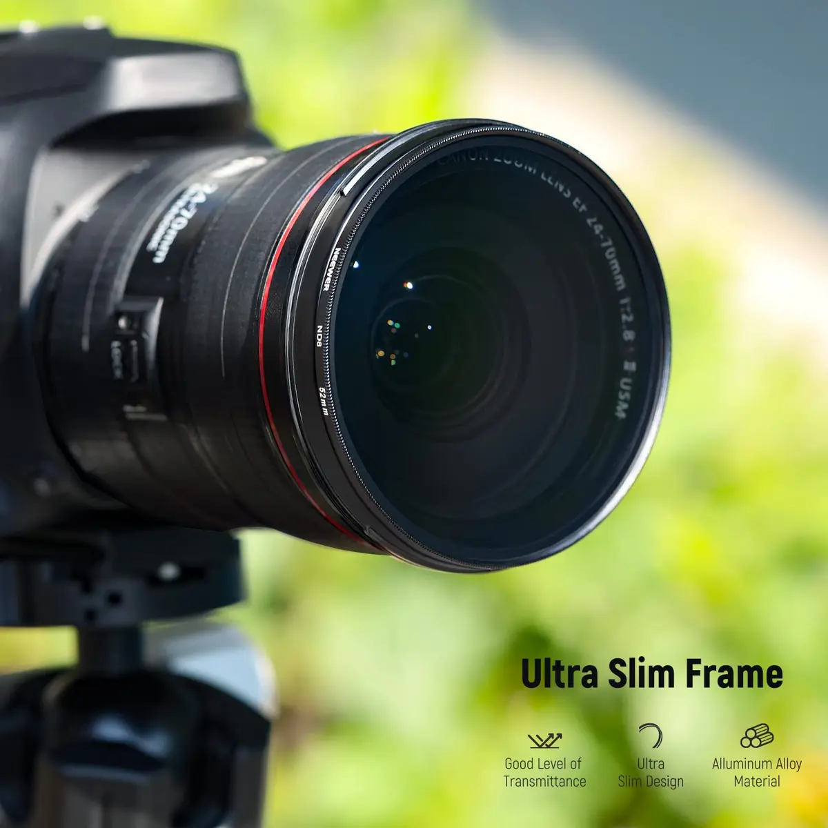 NEEWER 52mm ND Lens Filter Kit: ND2 ND4 ND8 ND16 | Neutral Density Filter Set for DSLR Cameras - view 4