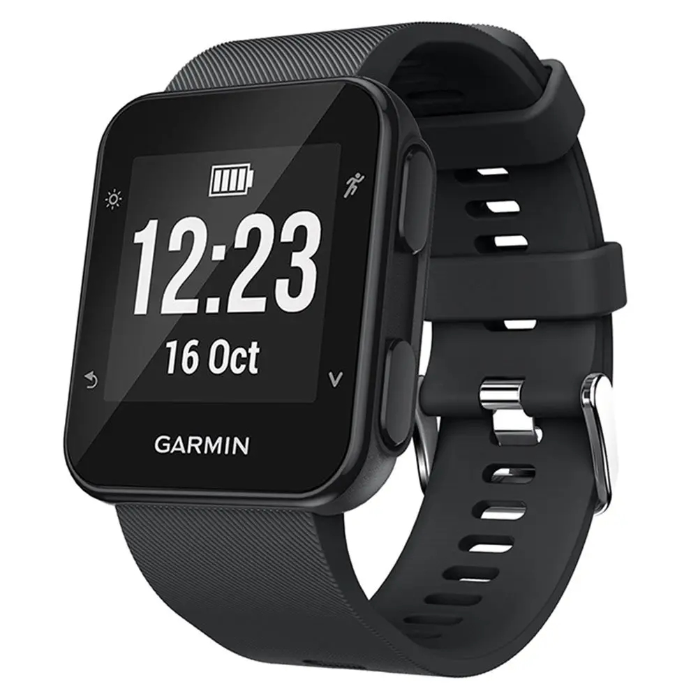 AUTRUN Compatible Garmin Forerunner 35 Silicone Wristband | Adjustable & Durable (130mm-230mm) - view 2