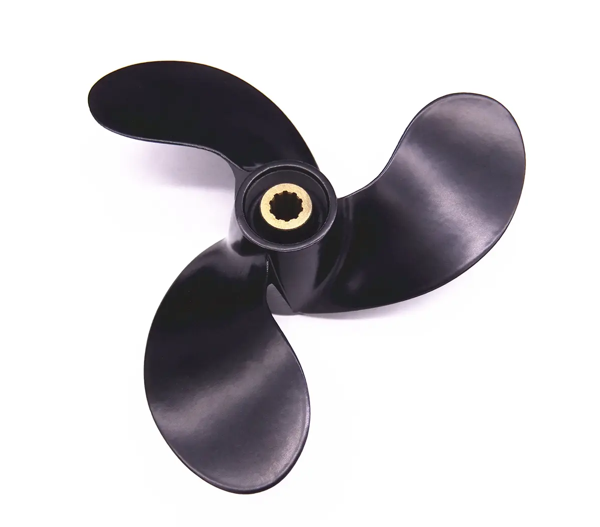 SouthMarine Outboard 58110-97JA0-019 Aluminum Alloy Propeller 7.5x6 | Fits Suzuki 2.5HP Outboard - view 2