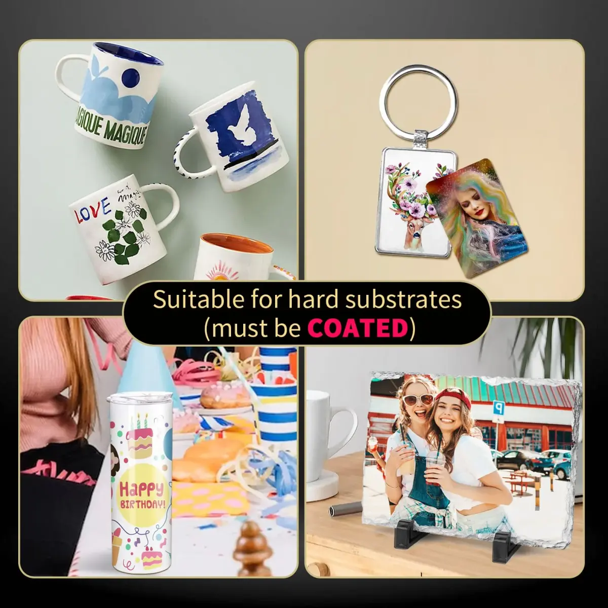 A-SUB Sublimation Paper 8.5x11 Inch 110 Sheets 125g | Fast Dry & High Transfer Rate - view 3