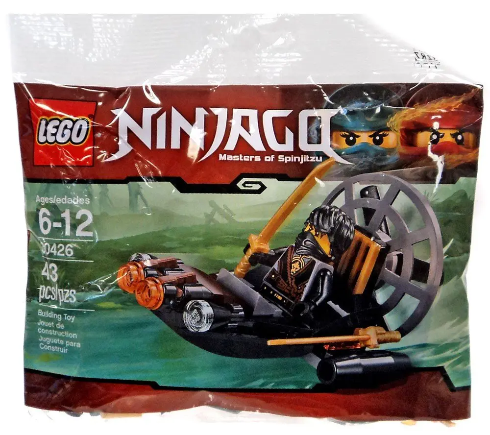 LEGO Ninjago Stealthy Swamp Airboat (30426) Bagged | 43 Pieces, Unisex, Polybag - main product image