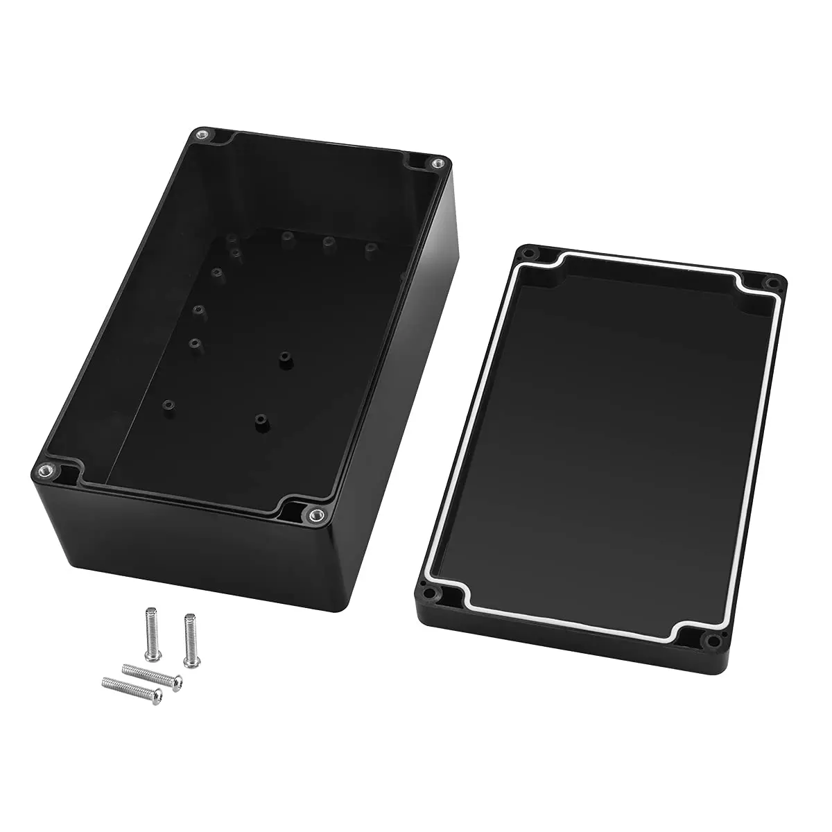 PINFOX Waterproof Electronic ABS Plastic Junction Project Box Enclosure 200mm x 120mm x 75mm | IP65 Waterproof - view 3