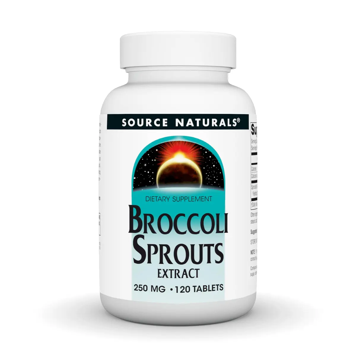 Source Naturals Broccoli Sprouts Extract, 250 mg | 120 Tablets for Immune Support in India - main product image