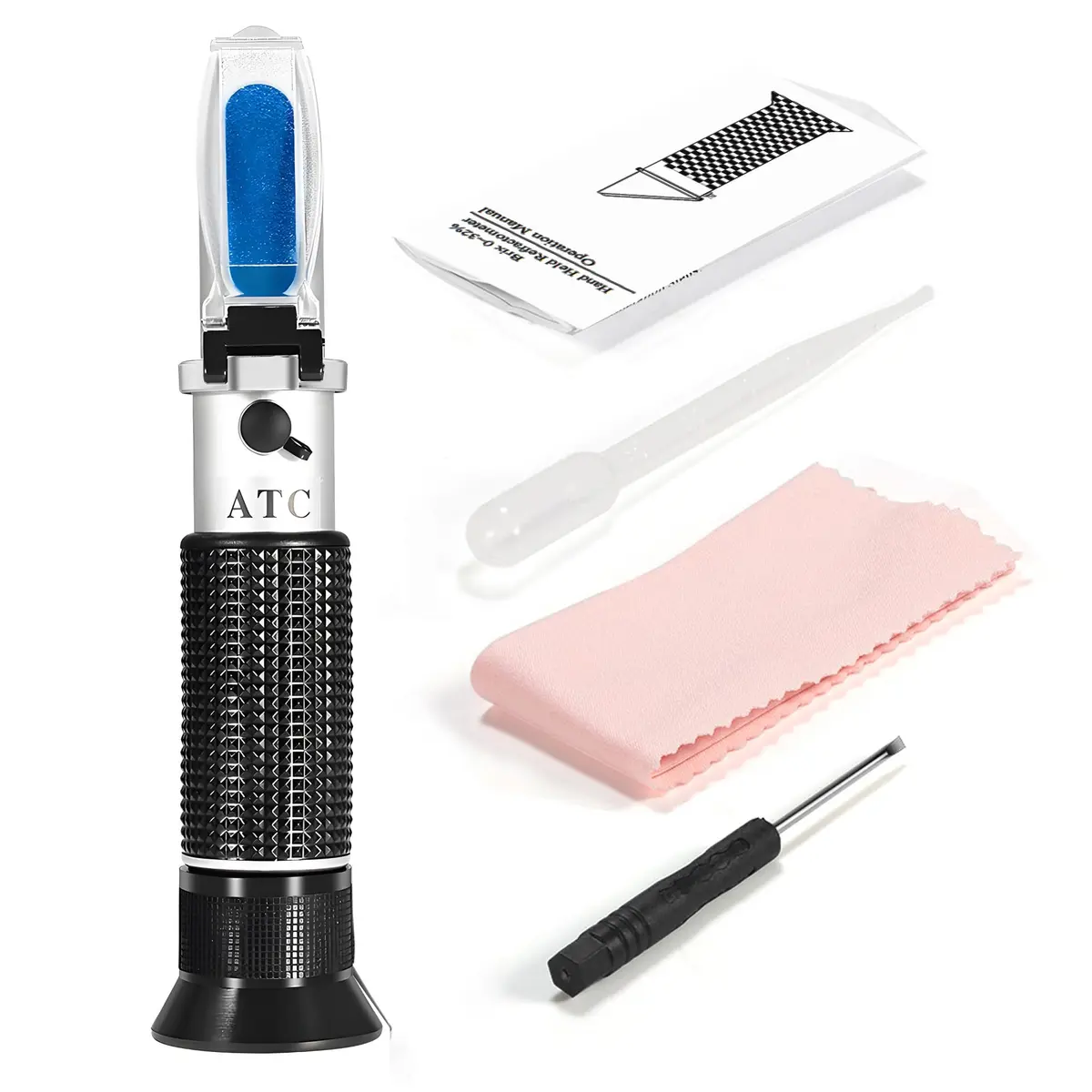 V·RESOURCING Beer Wort Refractometer Brix 0-32% SG 1.000-1.130 | Dual Scale for Brewing - view 8