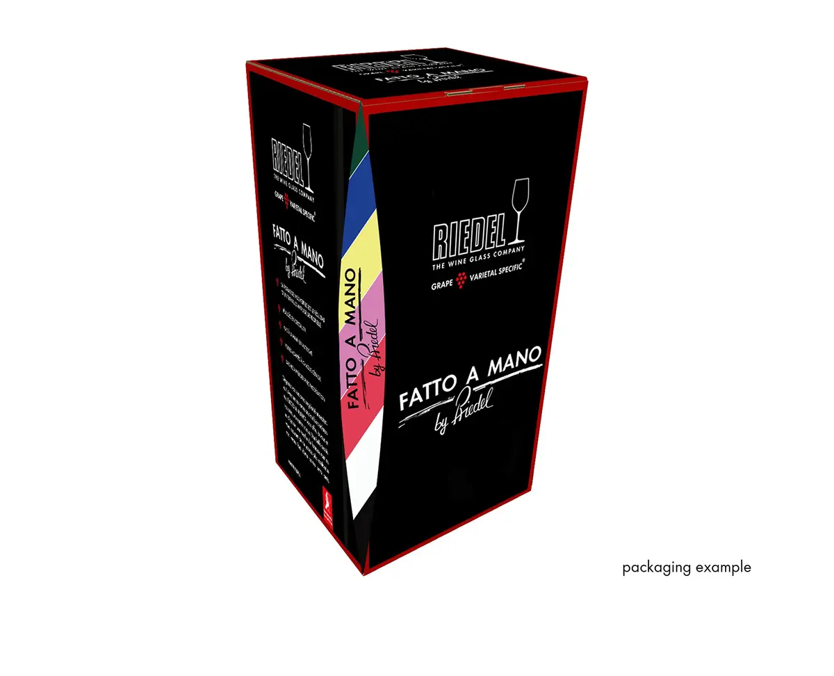 Riedel Fatto A Mano Old World Wine Glass | Handmade Venetian Style, 125ml - view 4
