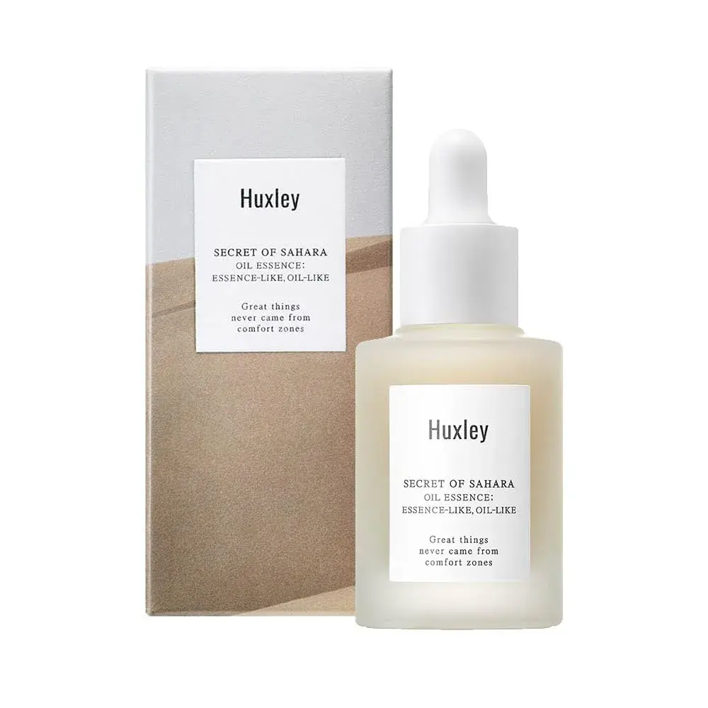 Huxley Secret of Sahara Oil Essence 30ml (1.01 fl oz) | Lightweight Hydrating Facial Oil - main product image