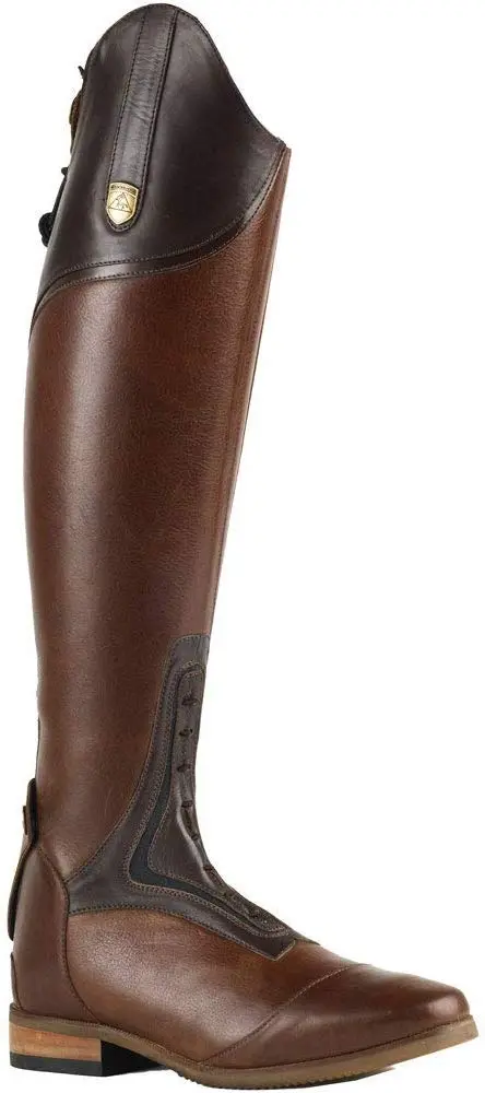 Mountain Horse Sovereign Field Boot, Brown, 9 Slim Tall | Durable Leather Equestrian Boot for Women - main product image
