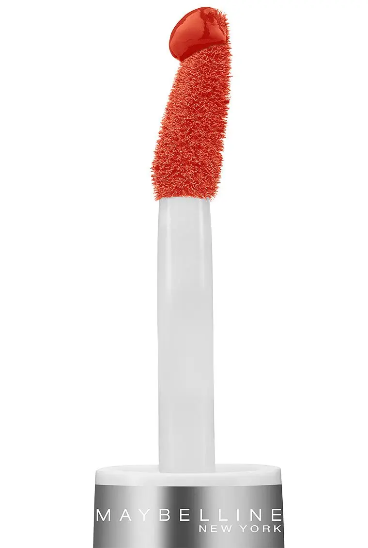 Maybelline New York Superstay 24 2-Step Lipcolor Non-Stop Orange | Long-Lasting Liquid Lipstick with Balm - view 5