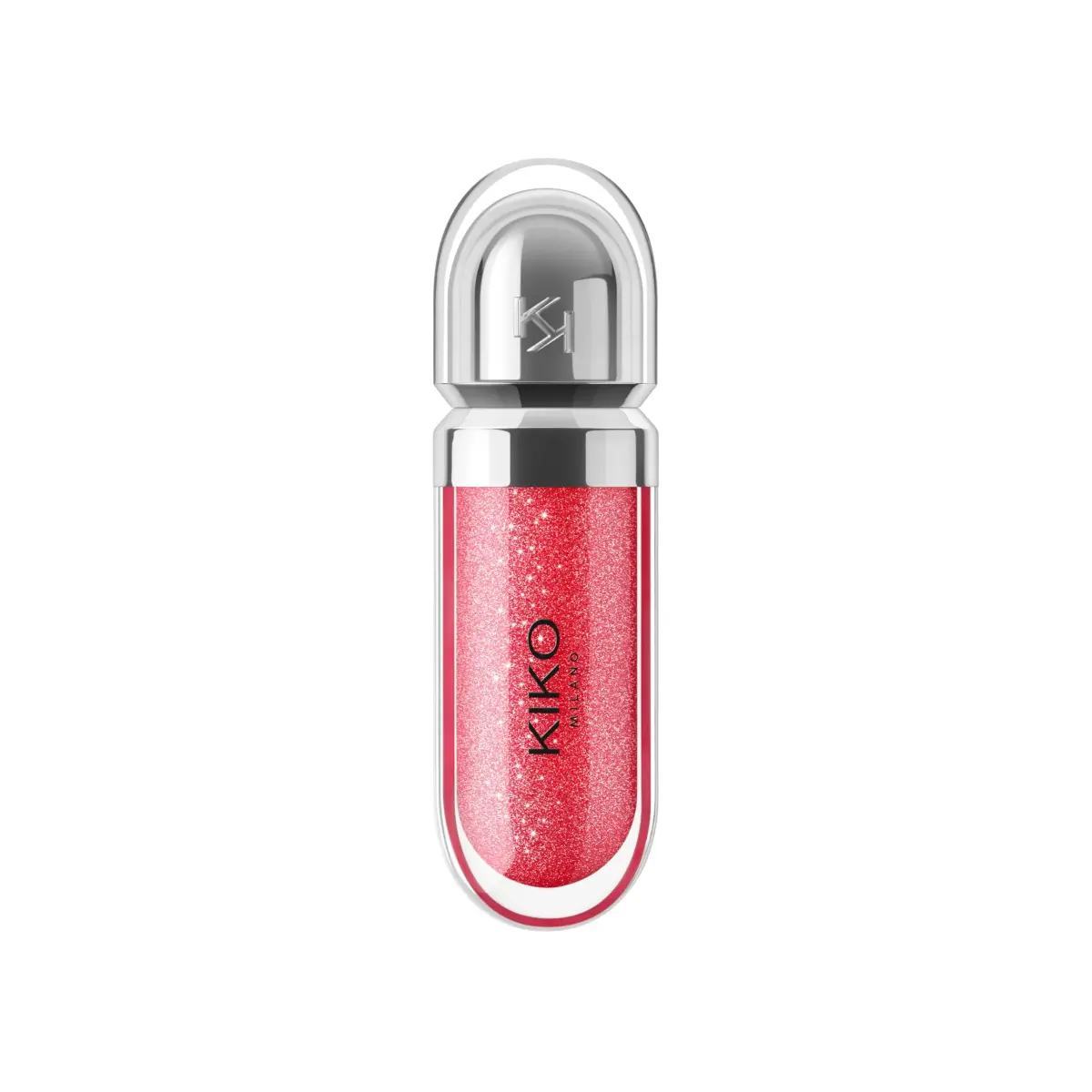 Kiko Milano 3D Hydra Lip Gloss 6.5ml (0.22 Fl Oz) | Hydrating Lip Gloss 21 Pearly Amaryllis Red - view 2