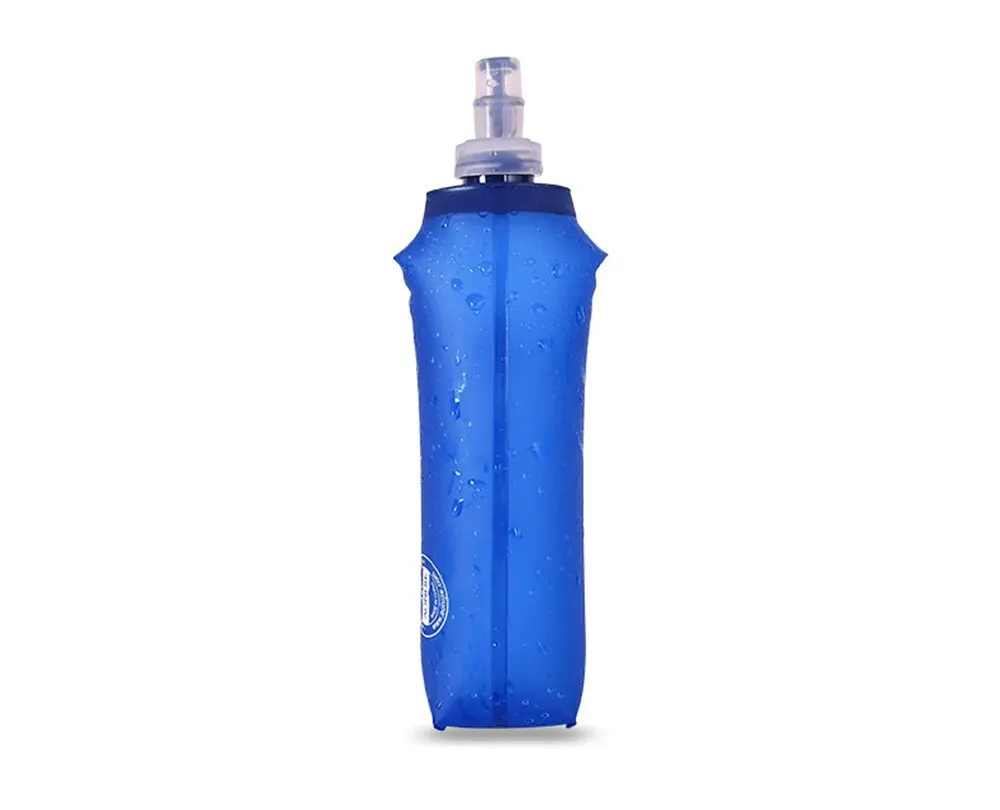 AONIJIE Foldable Soft Flask Water Bottle 500mL (16.9 oz) 2-Pack | Lightweight & Collapsible for Outdoor Sports - view 2