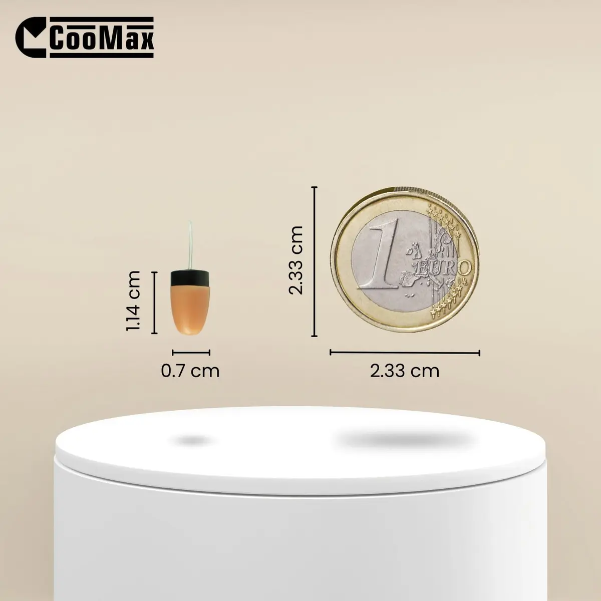 COOMAX 918 Ultimate Invisible Spy Earpiece Detection Wireless Hidden Covert Earphone | Discreet, High-Quality Listening Device - view 7