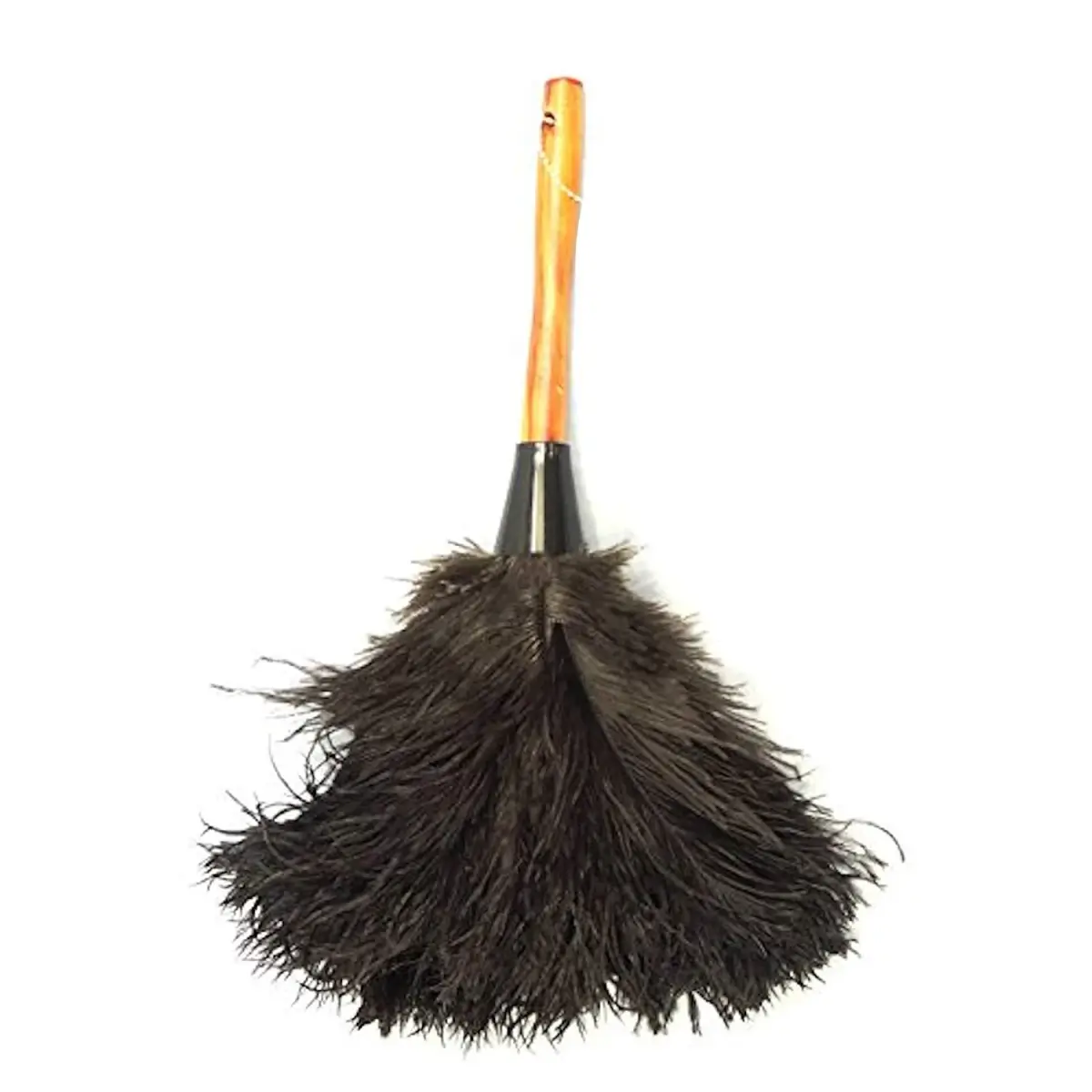 Dusters Killer Ostrich Feather Duster 35.5 cm (14 Inch) | Premium Black Feathers for Dust Attraction - main product image