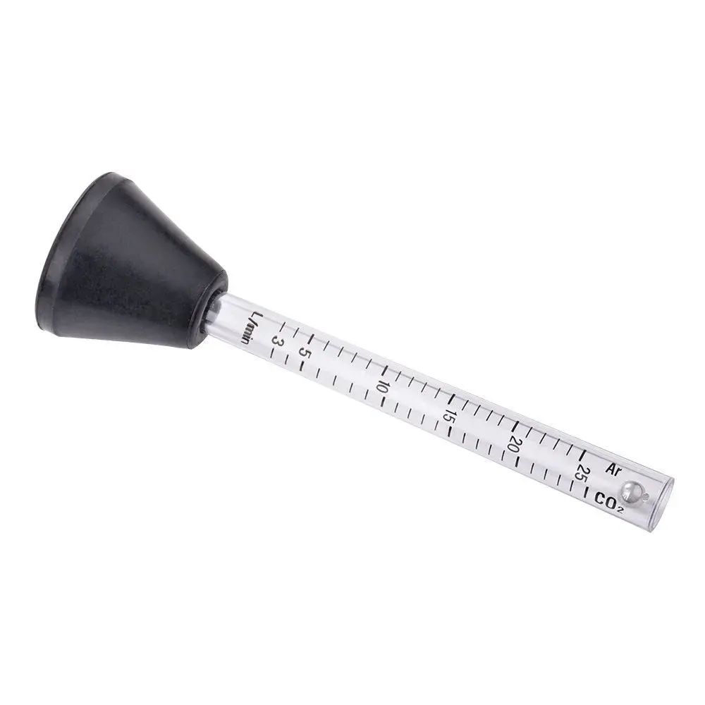 Sxstar Gas Flow Meter Tester Peashooter Style 14cm (5.5in) | Measures 0-25 LPM for MIG/TIG Torches - view 6