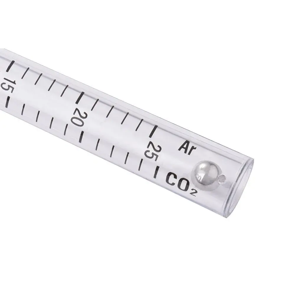 Sxstar Gas Flow Meter Tester Peashooter Style 14cm (5.5in) | Measures 0-25 LPM for MIG/TIG Torches - view 3
