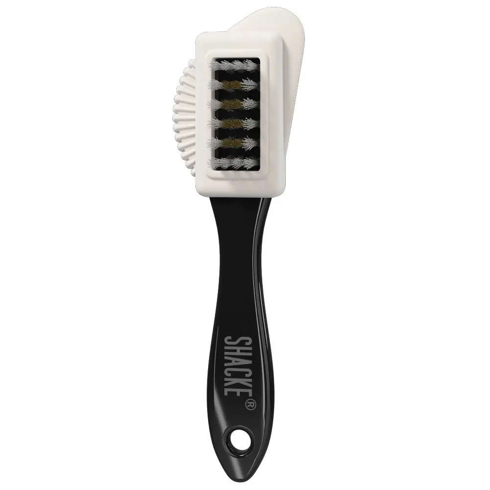 Shacke Suede & Nubuck Brush Kit with 2 Erasers | 4-Way Cleaner for Shoes, Boots, Bags - view 3