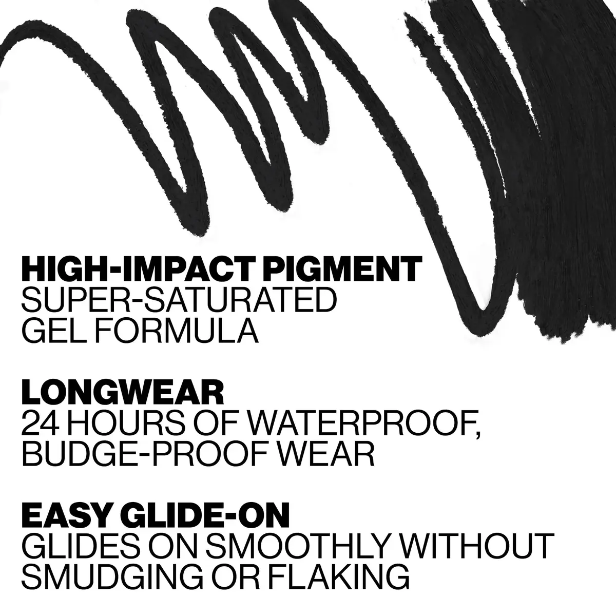 Smashbox Gel Eye Liner 24-Hour Waterproof | Pigment-Rich, Long-Lasting Gel Pencil for Eye Makeup, Waterline, Fishnet, 0.04 Oz - view 2