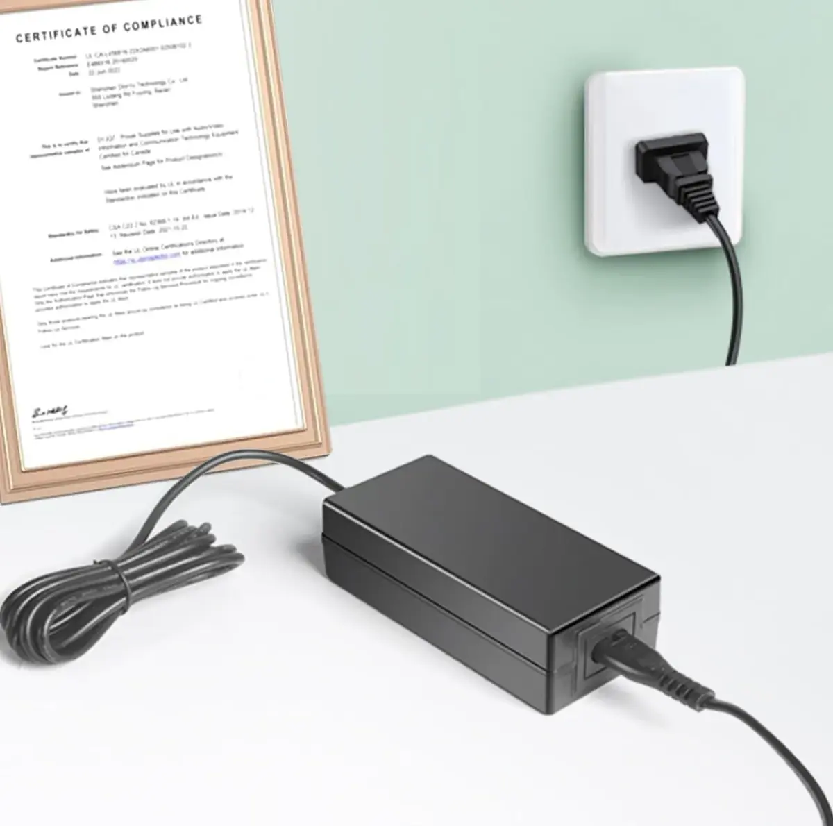 UPBRIGHT 14V AC/DC Adapter Power Supply 20W-30W (0.71A-2.14A) | Compatible with Samsung Monitors - view 3