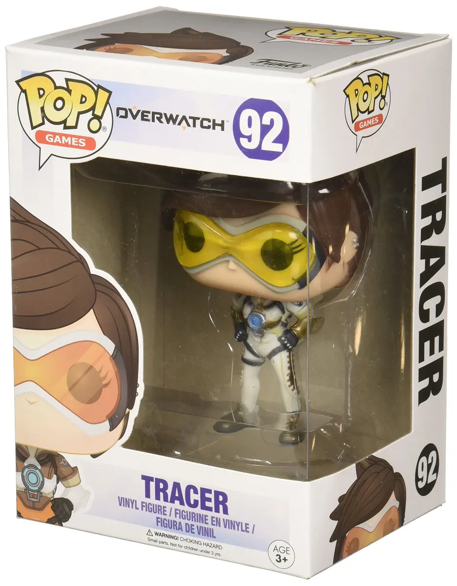 Funko Overwatch Tracer Posh Pop! Vinyl Figure 9cm | Officially Licensed, Highly Detailed, Multicolor Vinyl - main product image