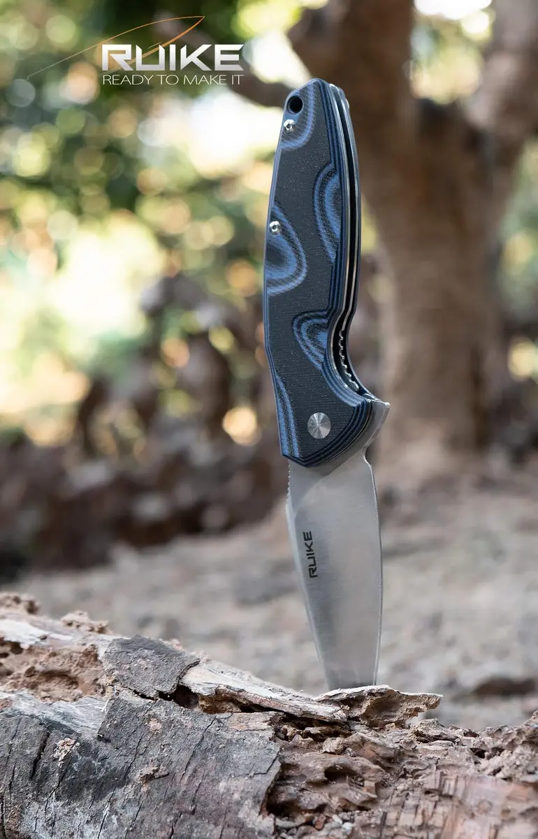 Ruike Small Pocket Folding Knife 14C28N Stainless Steel | Compact Tactical Survival Tool - view 8
