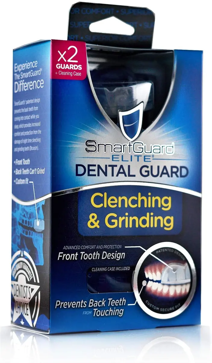 SmartGuard Dental Guard Elite 2 Guards | Anti Teeth Grinding Night Protector for Clenching - main product image