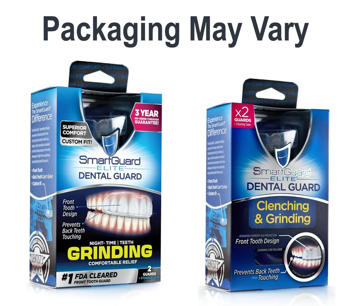 SmartGuard Dental Guard Elite 2 Guards | Anti Teeth Grinding Night Protector for Clenching - view 2
