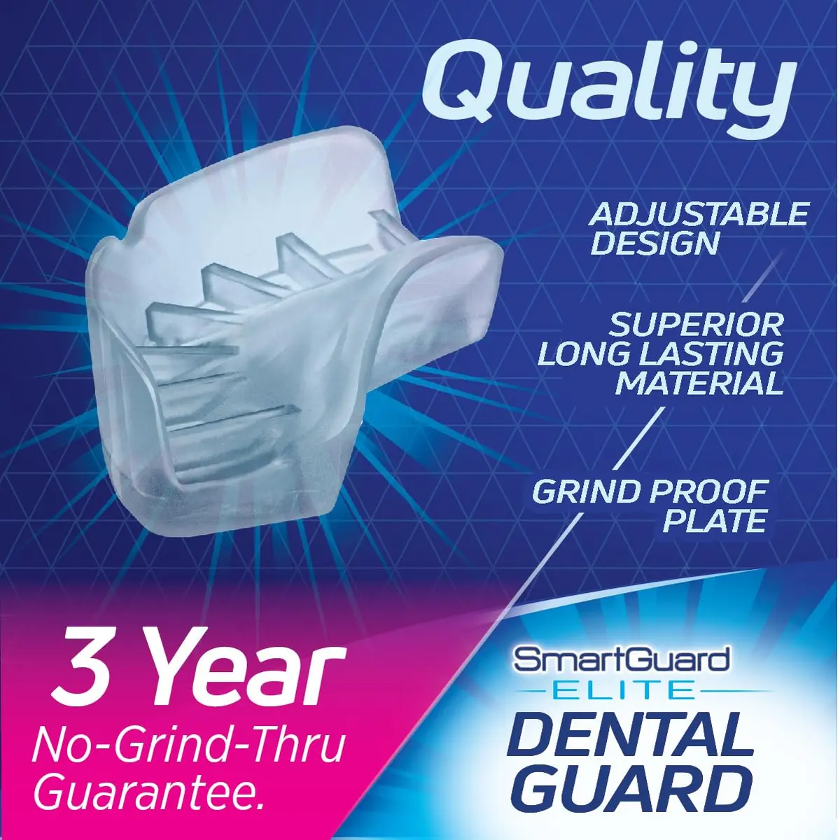 SmartGuard Dental Guard Elite 2 Guards | Anti Teeth Grinding Night Protector for Clenching - view 4
