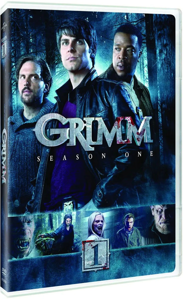 UNIVERSAL Grimm: Season One DVD | Drama & Horror Series, 22 Episodes, Region 1, Color, NTSC, 5 Discs - main product image