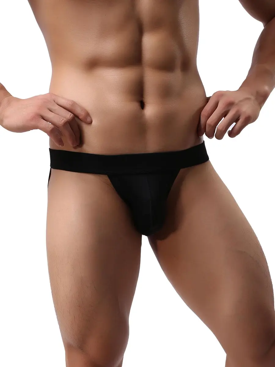 Summer Code Men's Athletic Supporter Performance Jockstrap 4 Pack | Snug Fit for Active Men - view 6