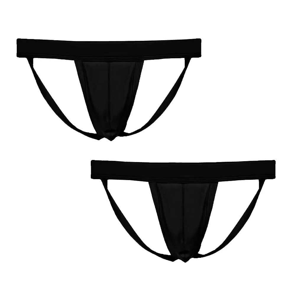 Summer Code Men's Athletic Supporter Performance Jockstrap 2-pack | Elastic Waistband for Active Men - main product image