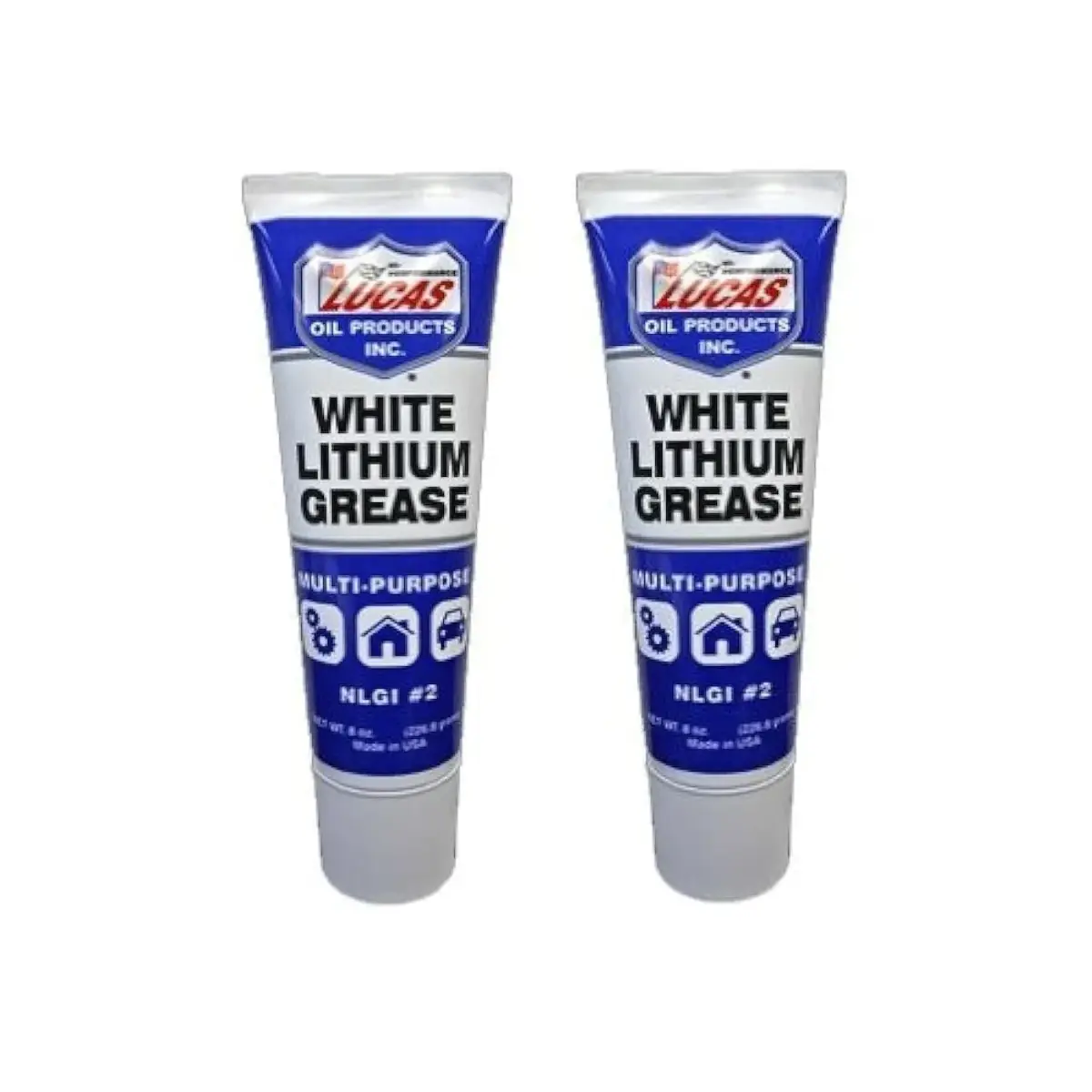 Lucas Oil White Lithium Grease 2 Pack 16 Fl Oz (473ml) | NLGI-2 Performance for Household & Automotive Applications - main product image