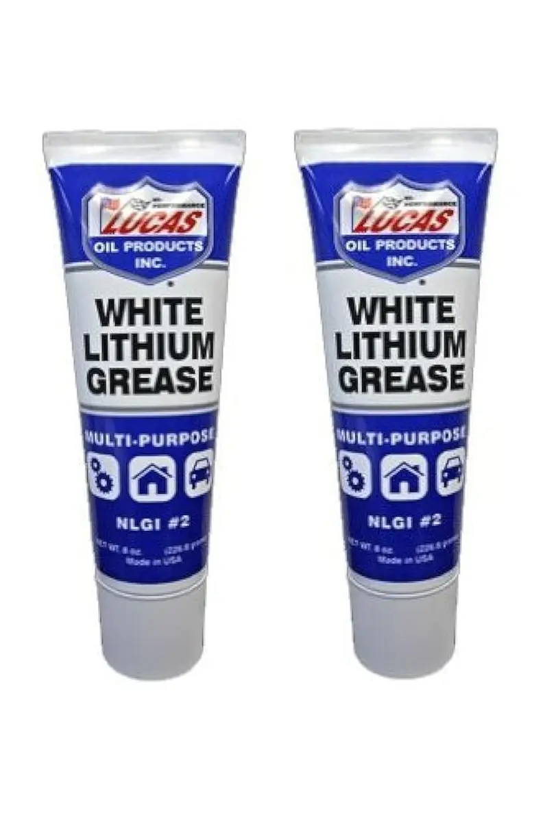 Lucas Oil White Lithium Grease 2 Pack 16 Fl Oz (473ml) | NLGI-2 Performance for Household & Automotive Applications - main product image