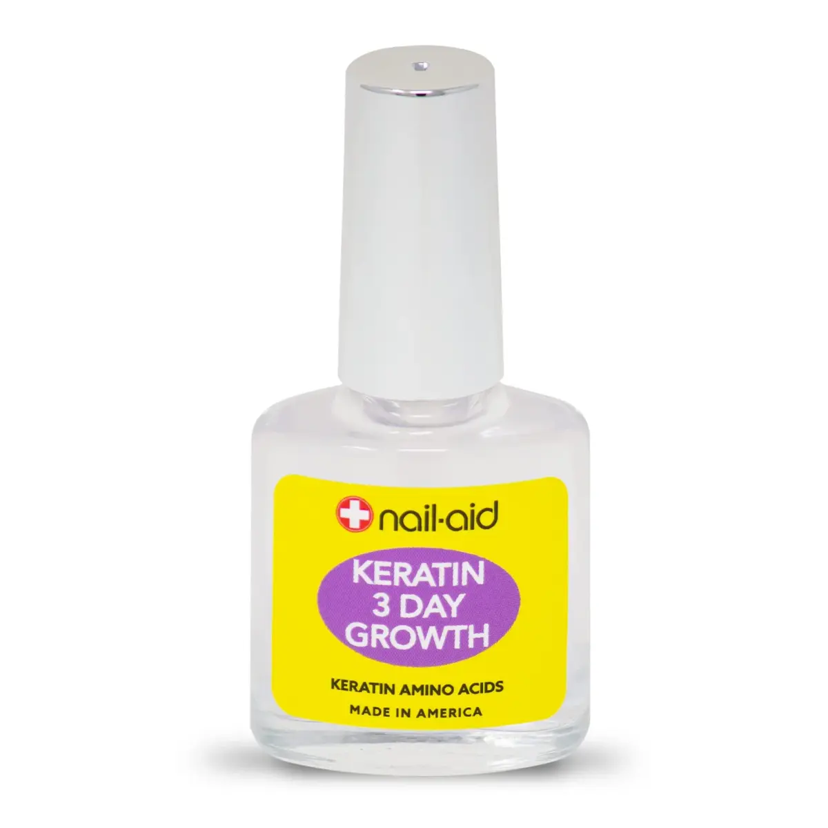 Nail-Aid Keratin 3 Day Growth Nail Strengthener 16ml (0.55 Fl Oz) | Strengthens Weak Nails - view 2