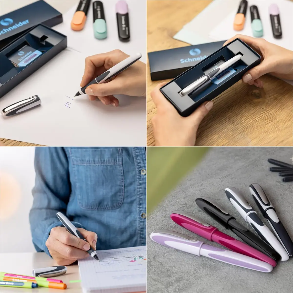Schneider Ray Rollerball Pen M (15.2cm / 6in) | Smooth Hybrid Ink Flow - view 3