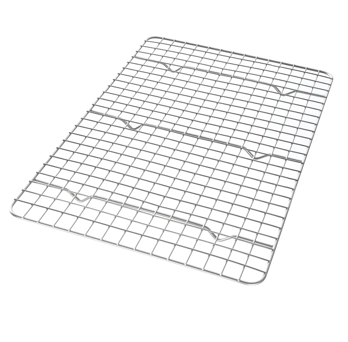USA Pan Jelly Roll Cooling Rack 13.75 x 8.62 inches | Nonstick Stainless Steel Oven Safe - main product image