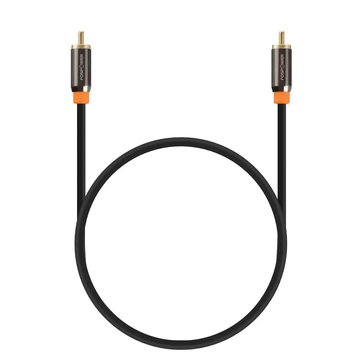 FosPower Digital Coaxial Audio Cable 3.0m (10ft) 2-Pack | Premium S/PDIF RCA Male to Male for Home Theater, HDTV, Subwoofer, Hi-Fi Systems - view 2