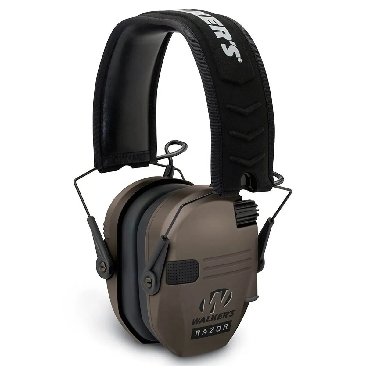 Walker's Razor Slim Shooter Electronic Hearing Protection Earmuffs 2-Pack | Noise Reduction 23dB, HD Speakers, Foldable Headband - view 7