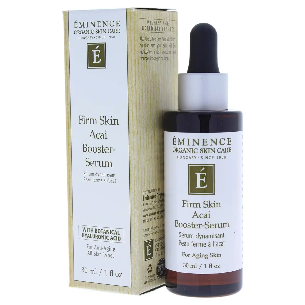 Eminence Firm Skin Acai Booster Serum 30ml (1 Fl Oz) | Antioxidant Protection for Plump Skin - view 5