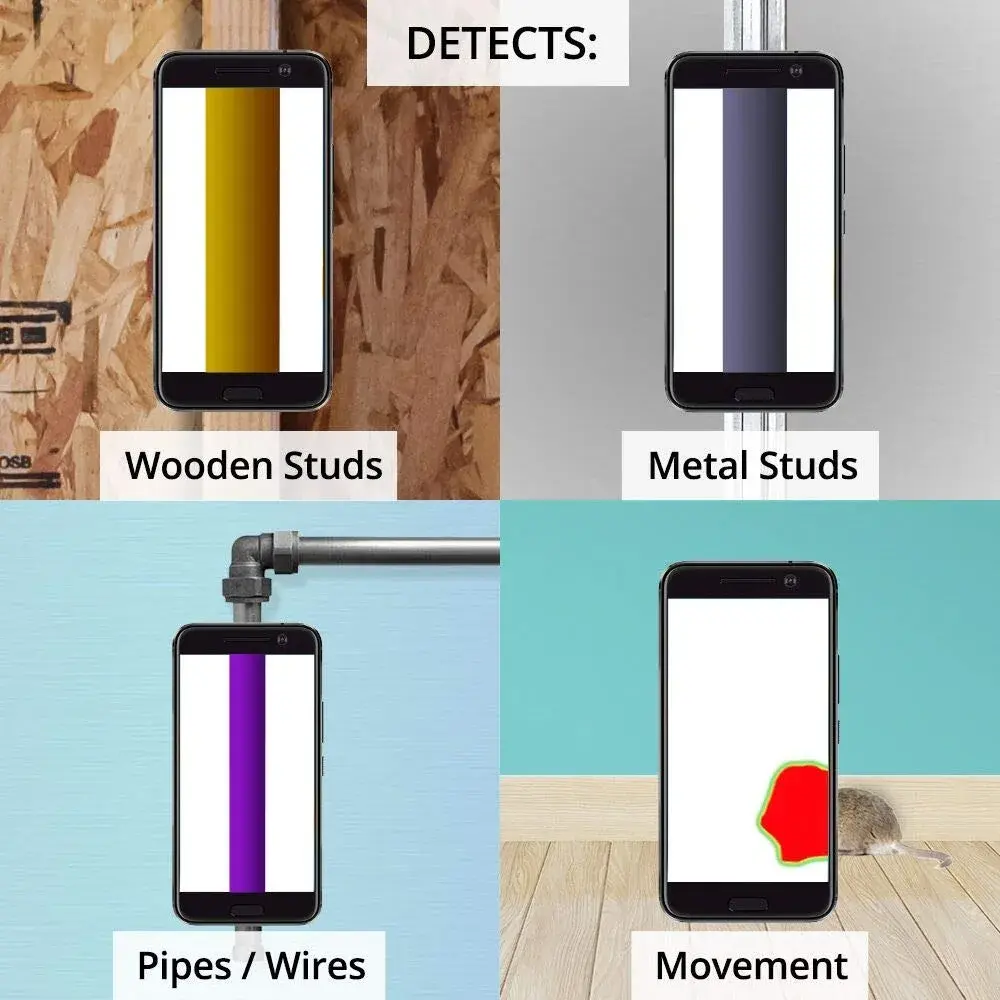 Walabot DIY Stud Finder In-Wall Imager for Android Smartphones | Detects Studs, Pipes & Wires Up to 4 Inches Deep - view 3