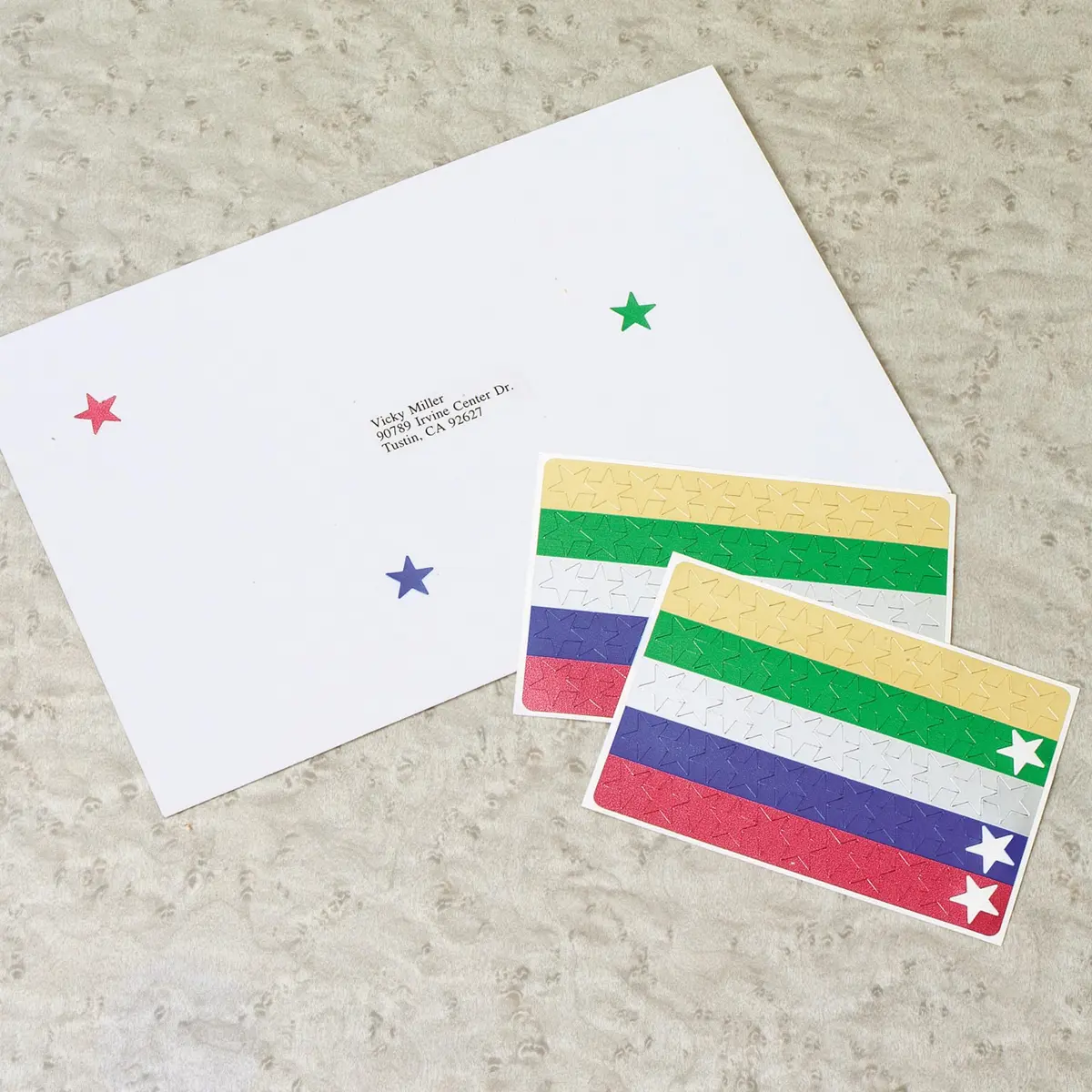 Avery Foil Star Labels 1/2" Assorted Colors | Bright Foil Stickers for Rewards & Crafts - view 6