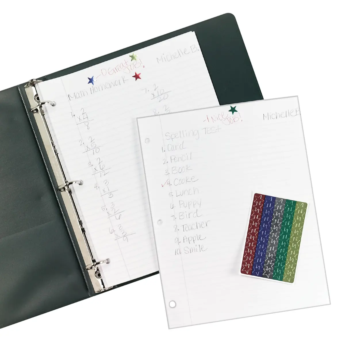 Avery Foil Star Labels 1/2" Assorted Colors | Bright Foil Stickers for Rewards & Crafts - view 7