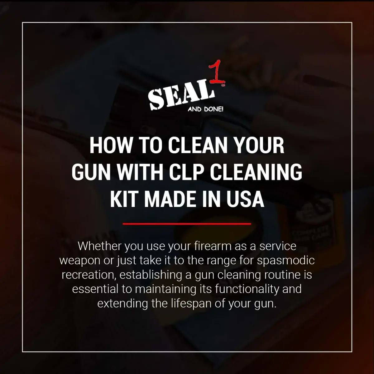 Seal 1 CLP Plus Muzzleloader Paste 113g (4 oz) | All-in-One Bore Cleaner & Protectant for Firearms - view 6