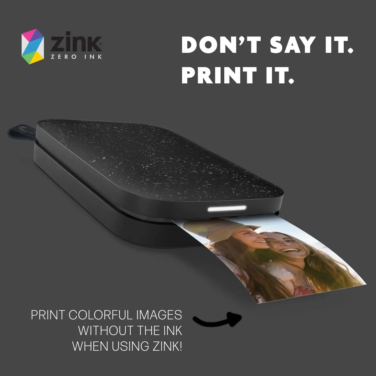 HP Sprocket 2x3" Premium Zink Sticky Back Photo Paper (50 Sheets) | Lab-Quality Color Prints - view 4