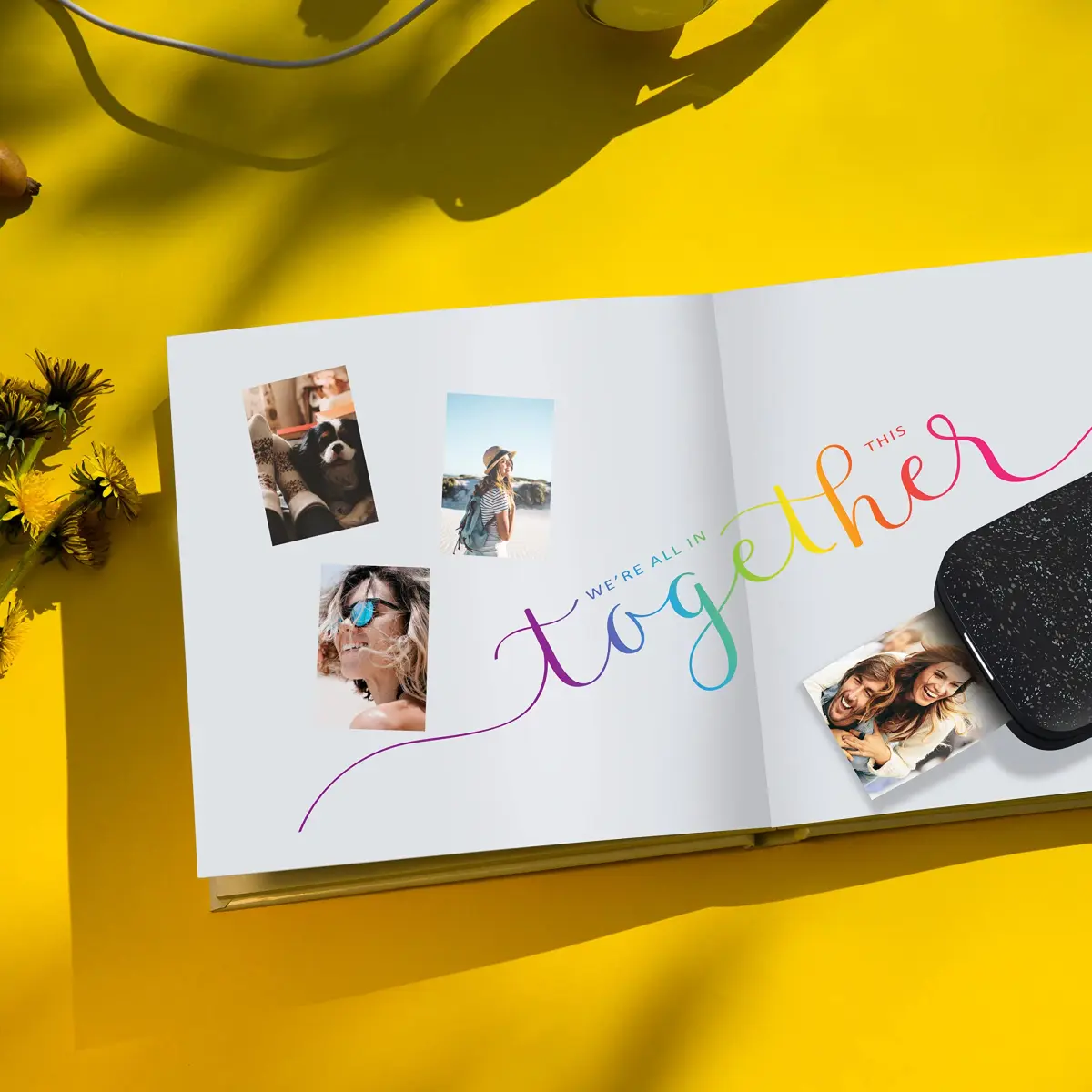 HP Sprocket 2x3" Premium Zink Sticky Back Photo Paper (50 Sheets) | Lab-Quality Color Prints - view 3