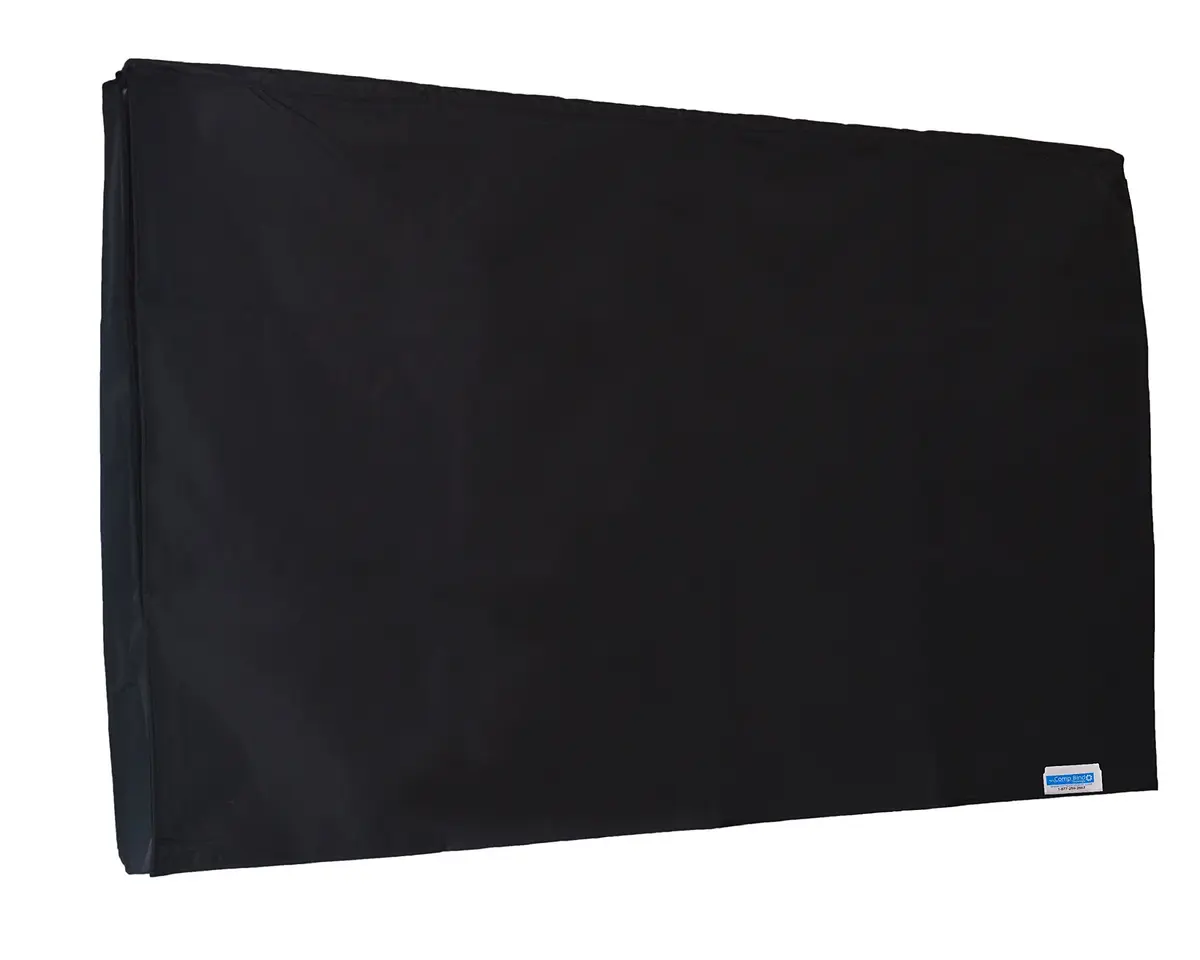 Comp Bind Technology TV Cover Compatible with Sunbrite SB-5518HD-BL 55'' HDTV Waterproof Marine Black | Heavy Duty, Fits Wall Mount, Maximize TV Life - main product image