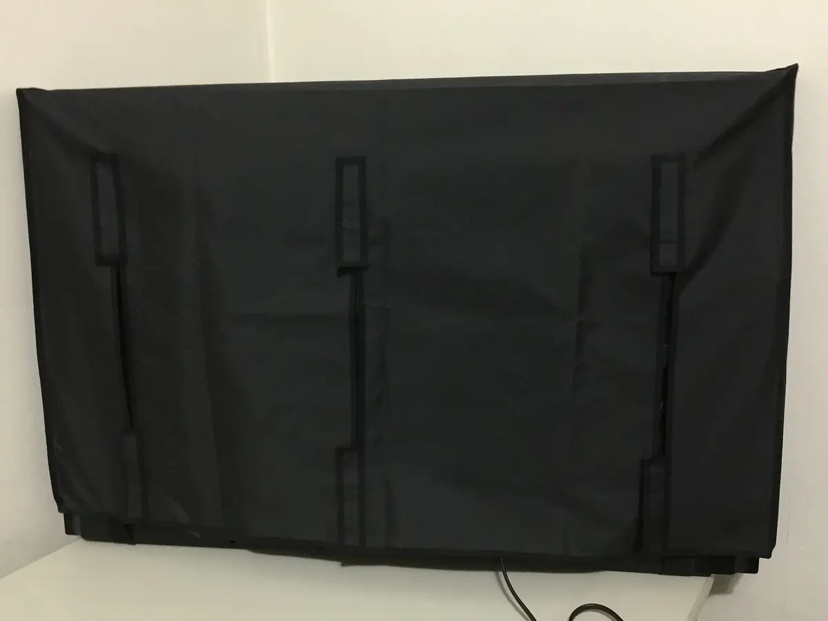 Comp Bind Technology TV Cover Compatible with Sunbrite SB-5518HD-BL 55'' HDTV Waterproof Marine Black | Heavy Duty, Fits Wall Mount, Maximize TV Life - view 4