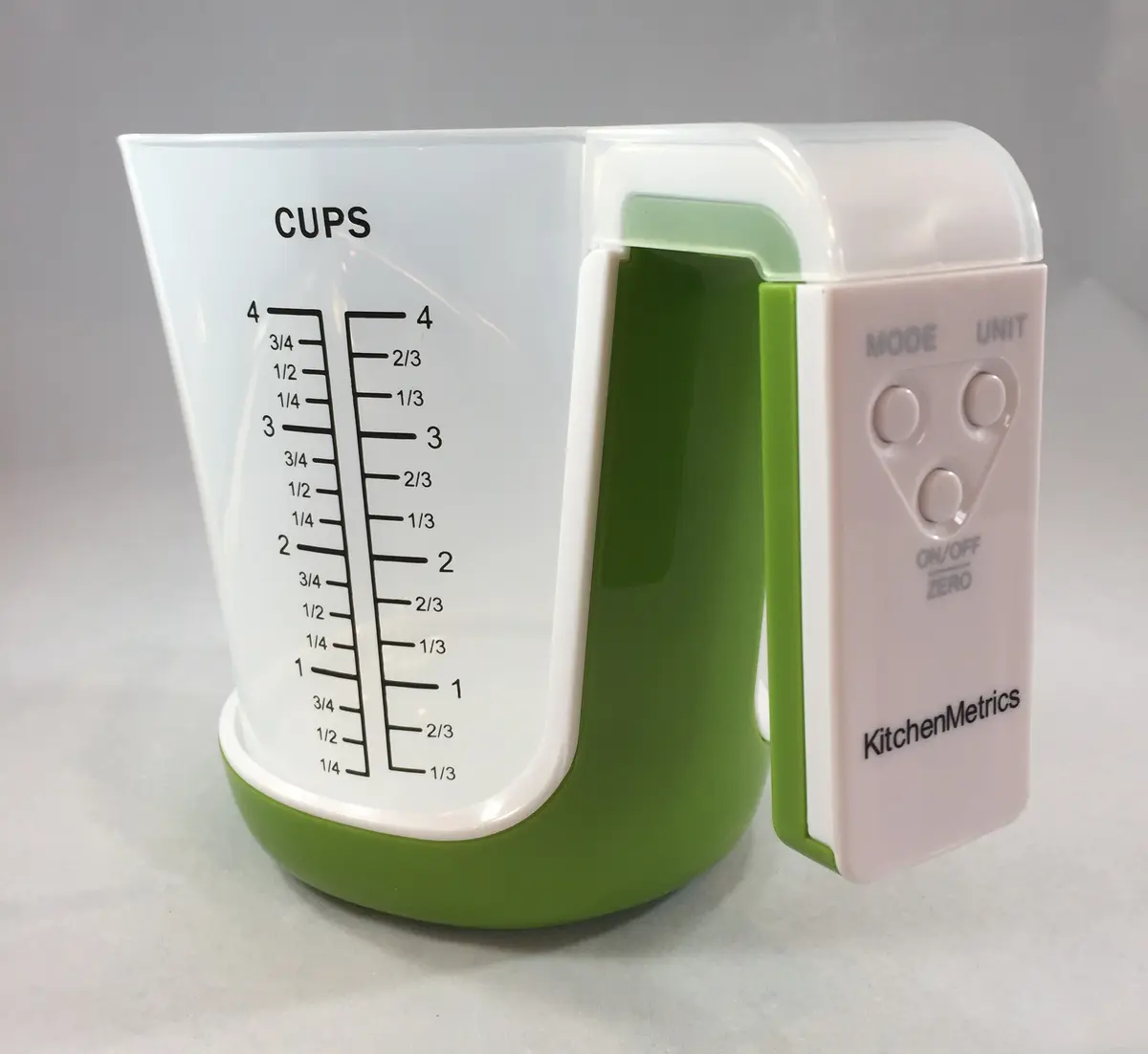 KitchenMetrics Digital Kitchen Food Scale and Measuring Cup Green 1L (33.8 Fl Oz) | Accurate & Easy to Use - view 7