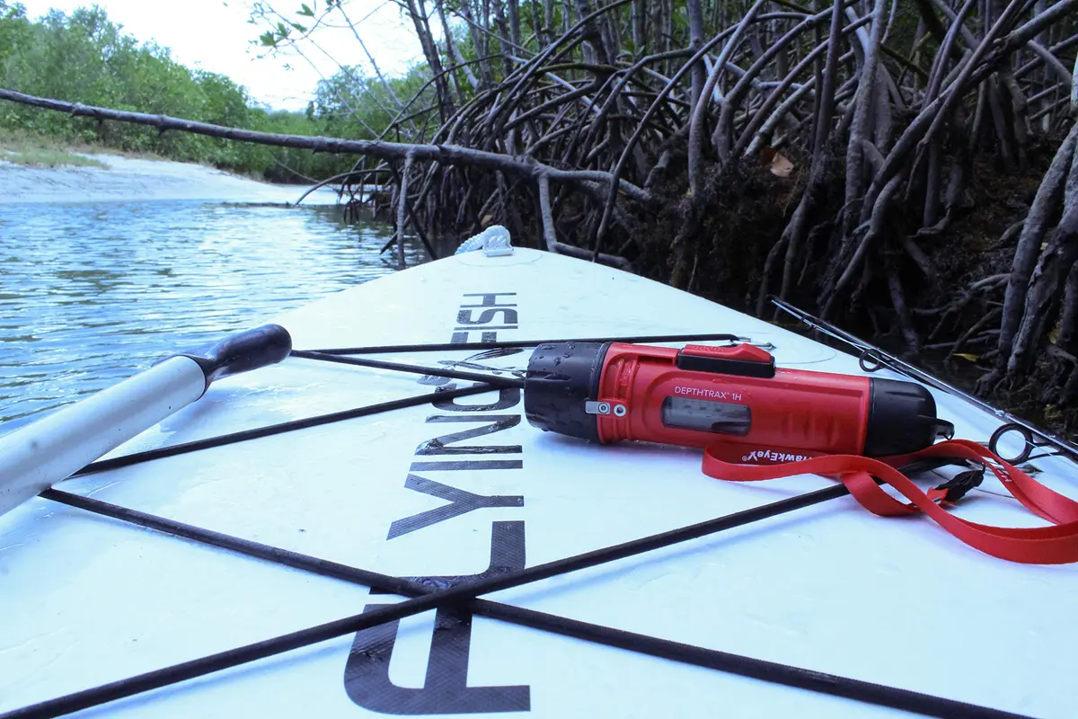 Hawkeye DepthTrax 1H Handheld Sonar with Temperature | 300 Feet Range for Indian Anglers - view 5