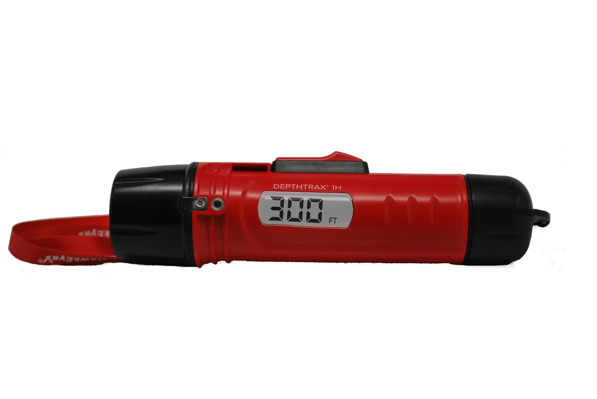 Hawkeye DepthTrax 1H Handheld Sonar with Temperature | 300 Feet Range for Indian Anglers - main product image