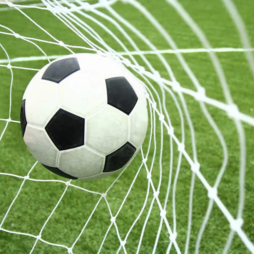 Boshen 10 x 6.5FT (305cm x 198cm) 2.5mm Twisted Polyethylene Soccer Goal Net | Heavy Duty & Weather Resistant - view 6