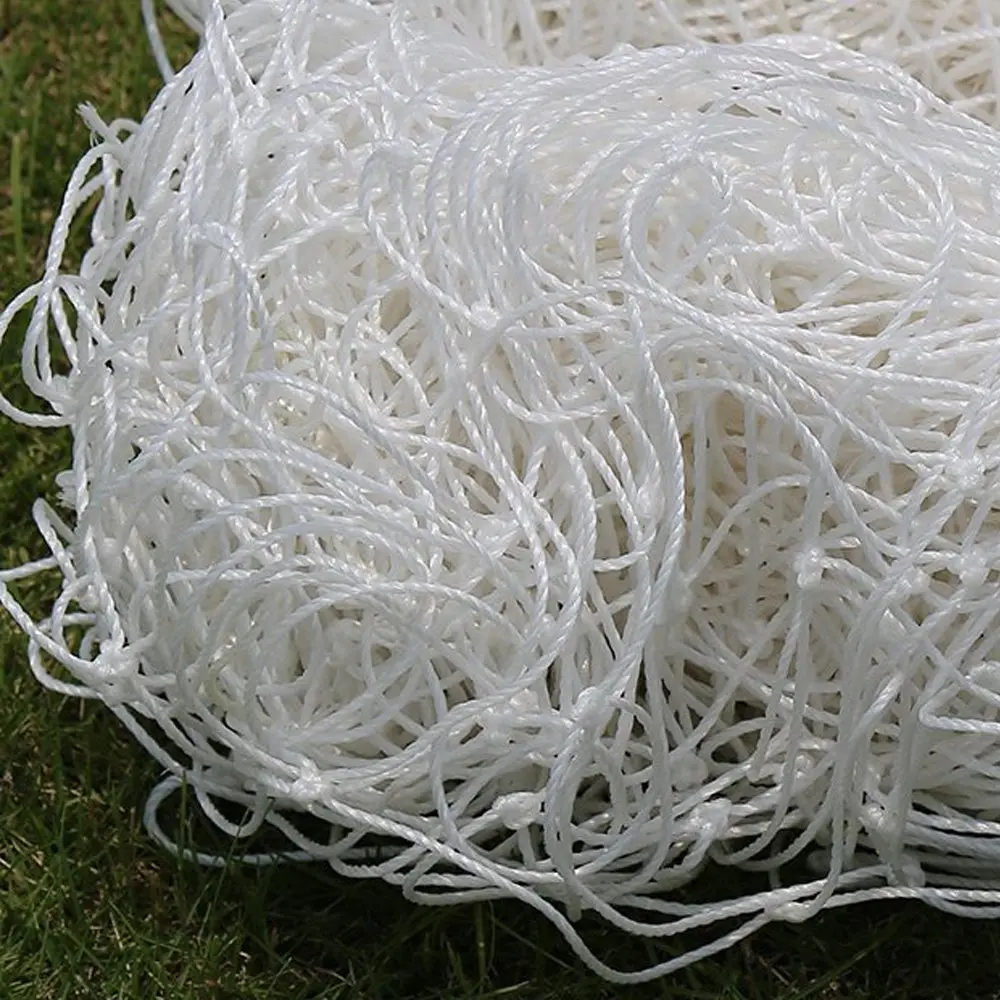 Boshen 10 x 6.5FT (305cm x 198cm) 2.5mm Twisted Polyethylene Soccer Goal Net | Heavy Duty & Weather Resistant - view 9